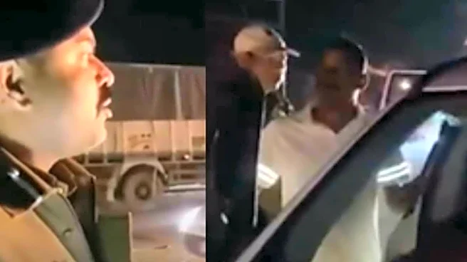 Meghalaya Police Stop Assam Congress Leader’s Son For Driving Beacon Car: ‘Pura Khandaan MP Ho Gaya Hai Kya?’ | VIDEO