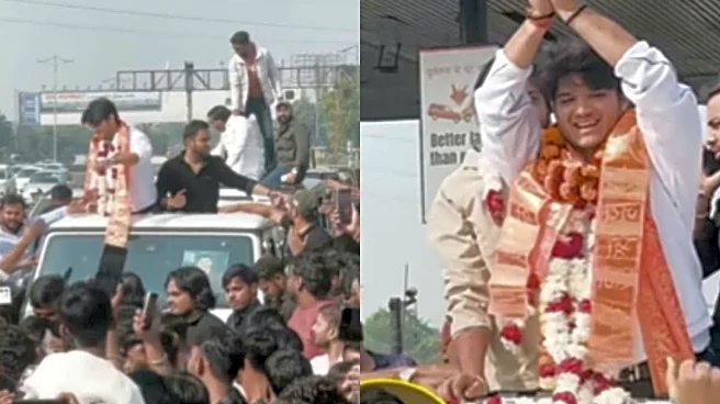 Mridul Tiwari Gets Mobbed As Sea Of Fans Gather To Welcome Him After Bigg Boss 19 Eviction | Watch