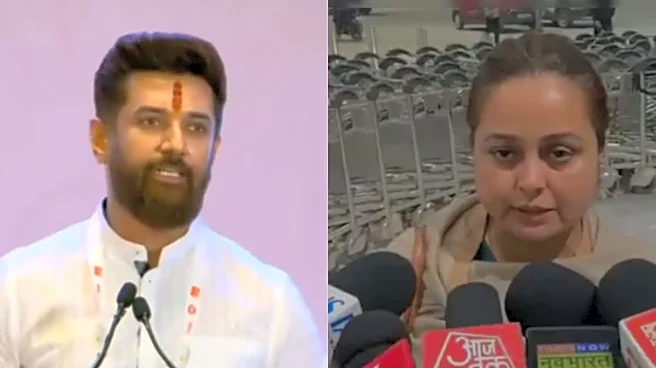 On Rohini Acharya’s Emotional ‘Daughter’ Remark, Chirag Paswan Echoes ‘Rights’ Assertion