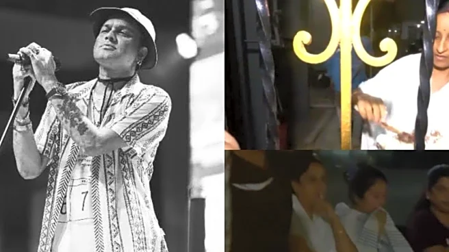 Zubeen Garg's Fans Cut Cake, Gather Outside His Guwahati Home On 53rd Birth Anniversary | Watch