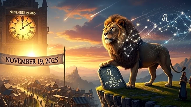 Leo Horoscope Today, November 19, 2025