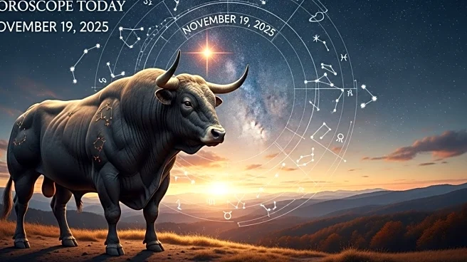 Taurus Horoscope Today, November 19, 2025