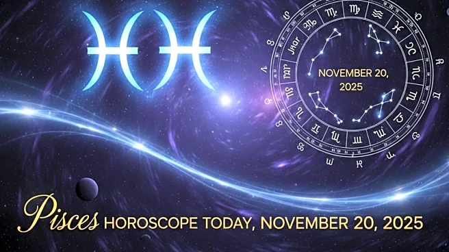 Pisces Horoscope Today, November 20, 2025