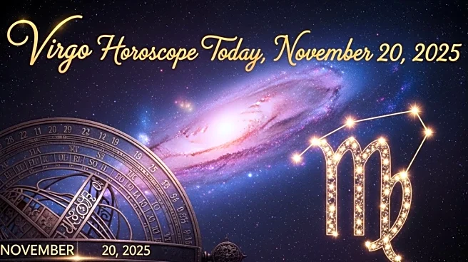Virgo Horoscope Today, November 20, 2025