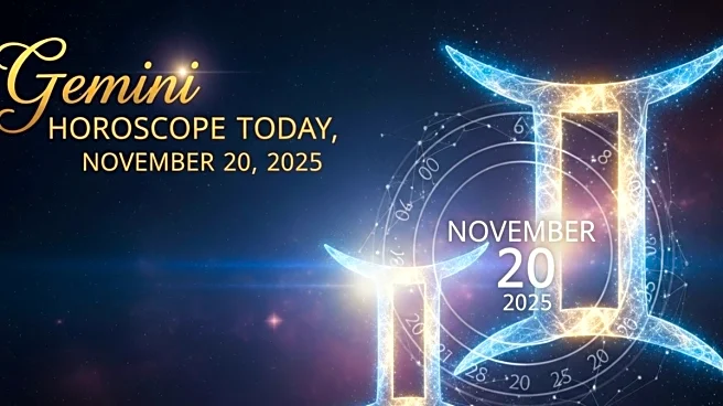 Gemini Horoscope Today, November 20, 2025