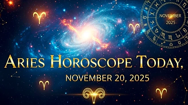 Aries Horoscope Today, November 20, 2025