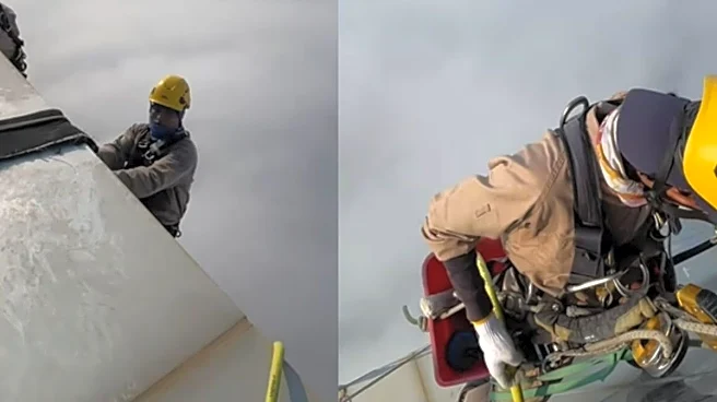 Video Shows How World’s Tallest Tower ‘Burj Khalifa’ Stays Spotless? Internet Corrects ‘It’s Al Hamra Tower Of Kuwait’