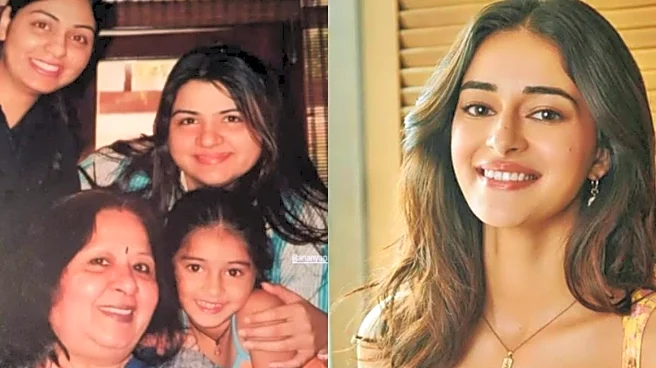 Ananya Panday Celebrates Nani Chitra's Birthday With Rare, Unseen Photo | See Here