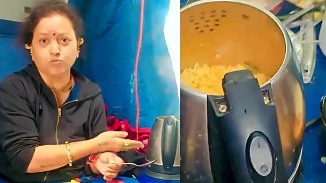 Woman Uses Train Charging Point To Cook Maggi In Kettle, Sparks Fire Hazard Fears: ‘Any Moment Accident Can Happen’