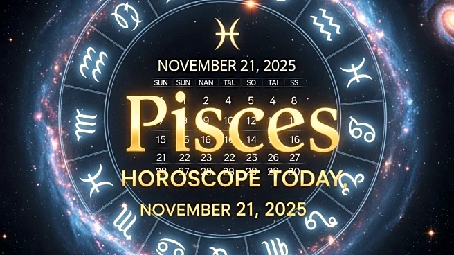 Pisces Horoscope Today, November 21, 2025