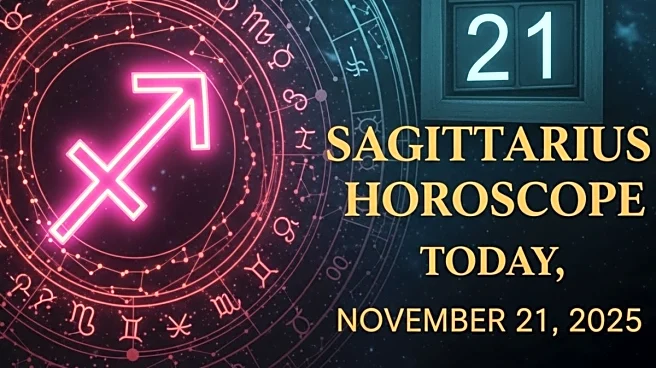Sagittarius Horoscope Today, November 21, 2025