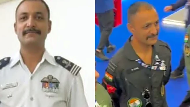 Who Is Wing Commander Namansh Syal, Pilot Of Tejas Fighter Jet That Crashed At Dubai Airshow?
