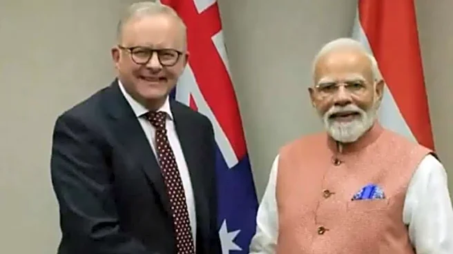 PM Modi Holds Bilateral Meeting With Australian PM Anthony Albanese In Johannesburg