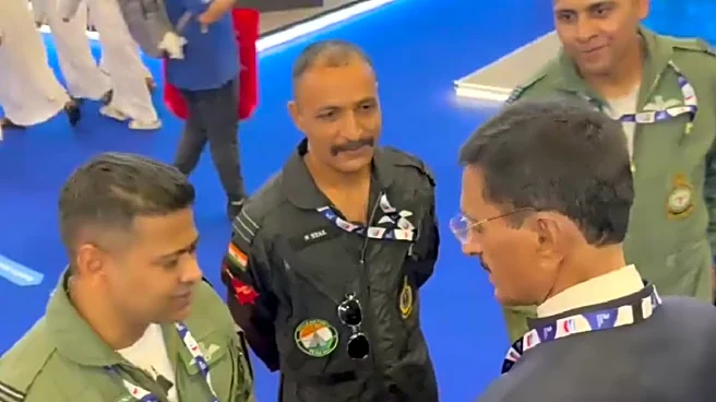 Video Shows IAF Pilot Namansh Syal Meeting Dignitaries At Dubai Air Show Before Tejas Jet Crash