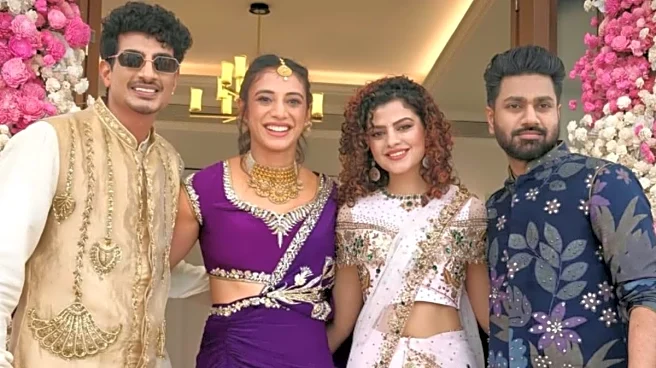Palak Muchhal Shares A Glimpse Of Brother Palaash Muchhal And Smriti Mandhana's Pre-Wedding Celebrations