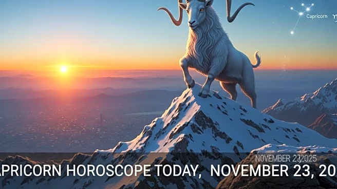 Capricorn Horoscope Today, November 23, 2025