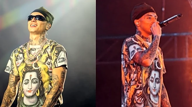 Central Cee Rocks Lord Shiva Tee During Rolling Loud Mumbai Set, Desi Fans Lose Their Minds