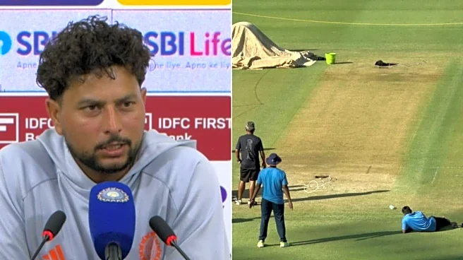'Yeh To Pura Road Tha': Kuldeep Takes A Dig At Guwahati Pitch After South Africa Post 489