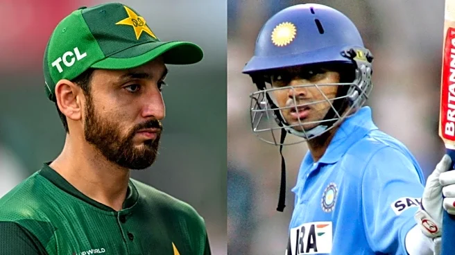 Salman Ali Agha Creates History, Breaks Rahul Dravid's World Record Of...