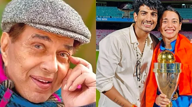 Veteran Actor Dharmendra Passes Away; Smriti Mandhana And Palash Muchhal's Wedding Postponed