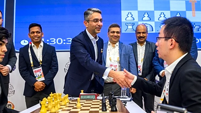 Abhinav Bindra Tries His Hand At Chess At The FIDE World Cup