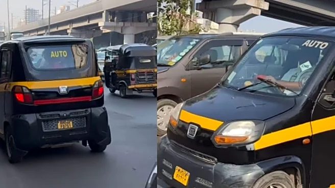 Mumbai Roads See Bajaj Qute Converted Into Auto Rickshaw, Locals Wonder If This ‘Runs On Meter Or Cab Fares’
