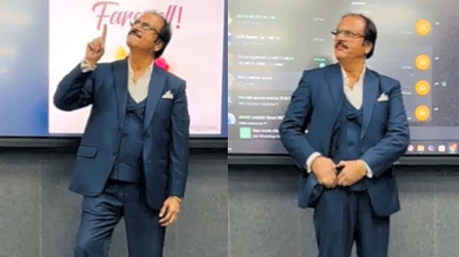 Math Teacher’s Dance At Farewell Party Has Choreographer Jani Master’s Approval: ‘Nice Sir’ | Video
