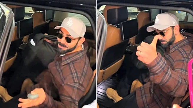 Virat Kohli Arrives In India For South Africa ODIs, Spotted At Mumbai Airport | Watch