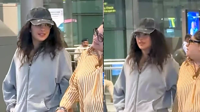 Priyanka Chopra Jonas Heads Home To Los Angeles After Varanasi Shoot Schedule