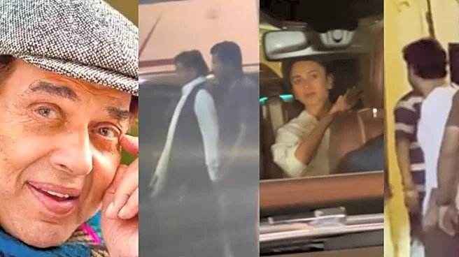 Shatrughan Sinha, Varun Dhawan, Ajay Devgn Reach Dharmendra's Residence To Offer Condolences | Watch