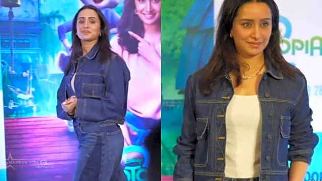 Shraddha Kapoor's Denim On Denim Look Is A Fashion Course In Looking Simply Chic