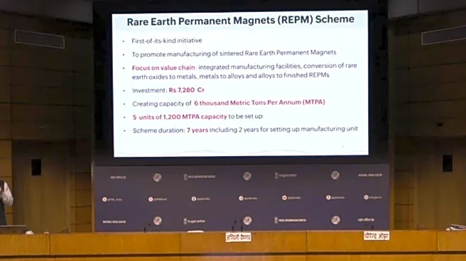 Cabinet Approves Rs 7,280-Crore Scheme To Boost Rare Earth Magnet Manufacturing In India