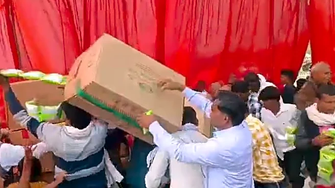 UP Mass Wedding Turns Chaotic As Guests Rush To Grab Free Chips Packets, Snacks: ‘This Is 4th Largest Economy’ | Video
