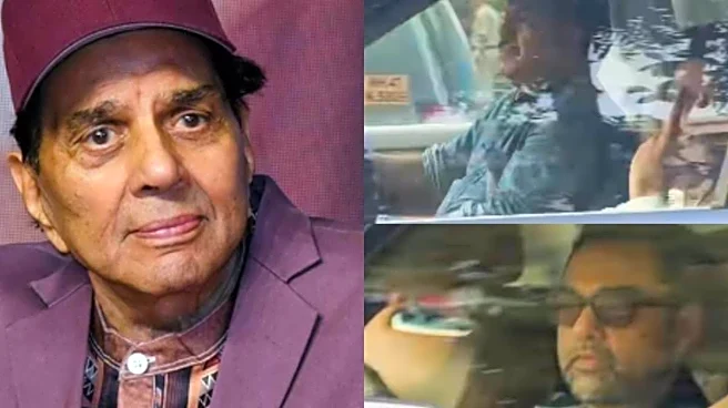 Bobby Deol, Sunny Deol's Son And Abhay Deol Arrive For Dharmendra's Prayer Meeting | Videos