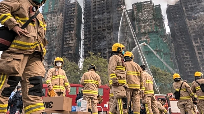 Focus On Highly Flammable Styrofoam As Hong Kong Apartment Fire Kills 55