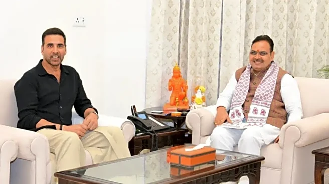 Akshay Kumar Meets Rajasthan CM Bhajan Lal Sharma, Praises Hospitality