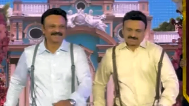 Rama Raju Mantena Surprises Daughter Netra With Special Dance Act On Oscar-Winning Song Naatu Naatu