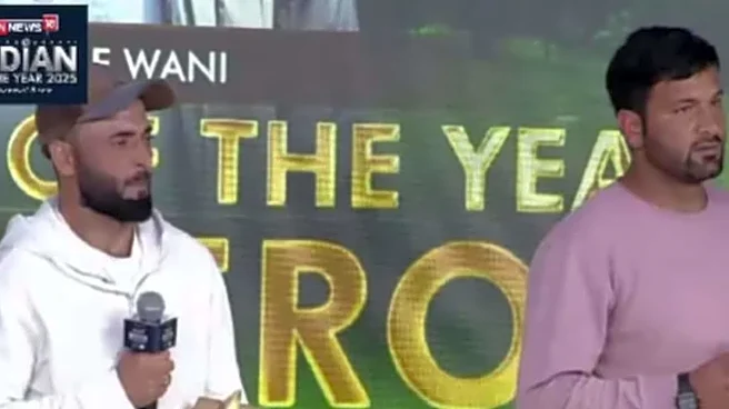 CNN-News18 Indian Of The Year: Rauf Wani And Sajjad Bhat Honoured For Heroic Pahalgam Rescue