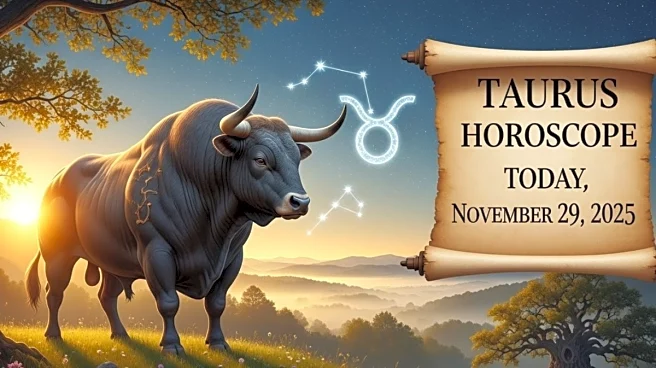 Taurus Horoscope Today, November 29, 2025
