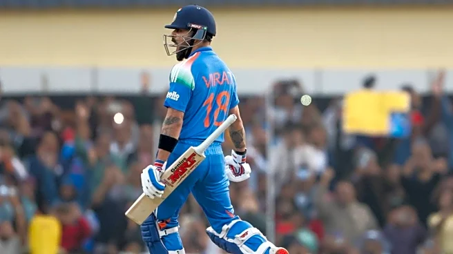 Virat Kohli Springs In Delight, Thanks The Heavens As He Brings Up 83rd International Hundred | Watch