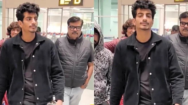 Palaash Muchhal Makes First Appearance After Wedding With Smriti Mandhana Postponed, Smiles For Paps