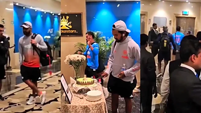 Indian Players Celebrate Victory In Team Hotel But Gautam Gambhir Chats With Rohit Sharma As Virat Kohli Passes By | Watch