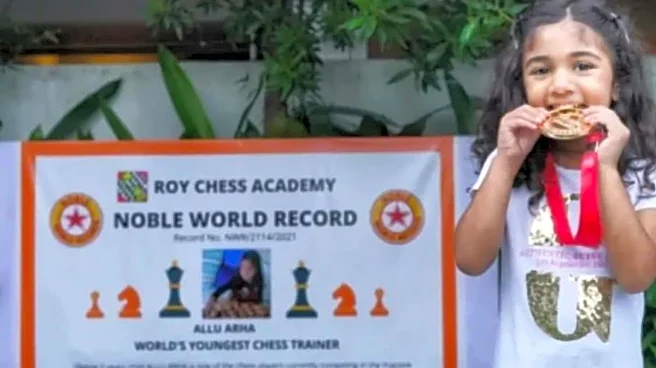 DYK ‘Pushpa’ Allu Arjun’s Daughter, Arha, Is The Youngest Chess Trainer?