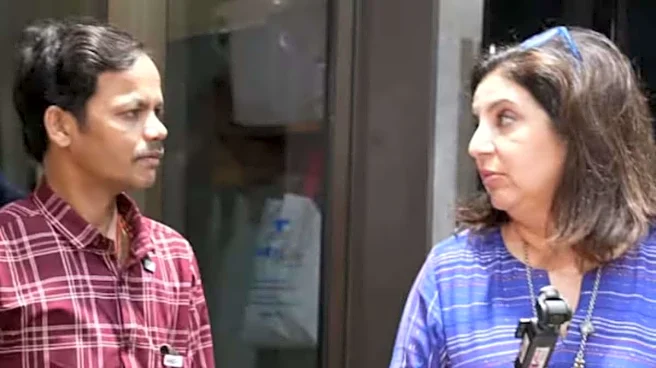 'Yeh Aadmi!': Farah Khan Hilariously Scolds Cook Dilip For Wearing Her Sunglasses & Husband Shirish’s Shirt