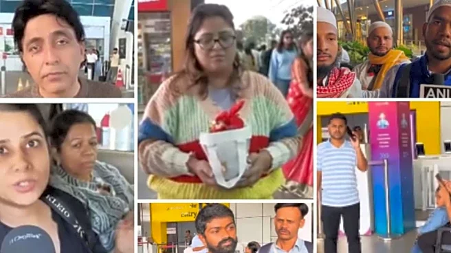 Stranded Amid Indigo Chaos: Woman Carrying Father’s Ashes, Tourists, Pilgrims & Scores Of Travellers