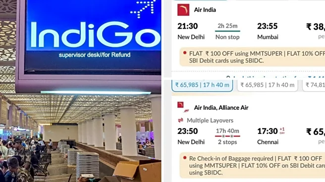 After IndiGo Meltdown, Airfares Explode: Delhi-Chennai Rs 65,985, Delhi-Mumbai Rs 38,676