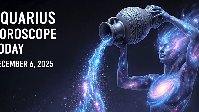 Aquarius Horoscope Today, December 6, 2025