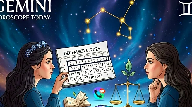 Gemini Horoscope Today, December 6, 2025