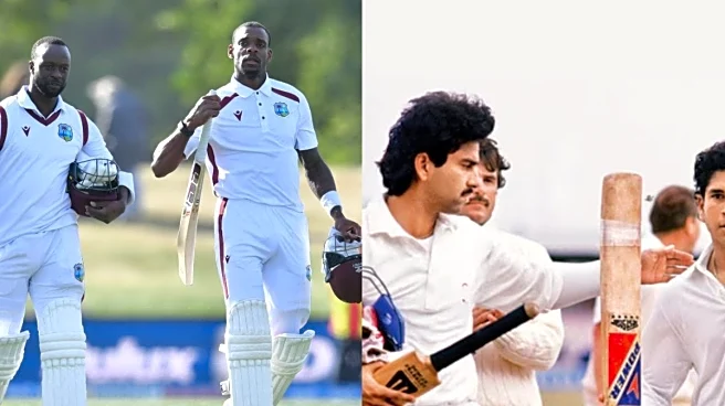 Justin Greaves & Kemar Roach Break Sachin Tendulkar & Manoj Prabhakar's 35-Year-Old Record Of...