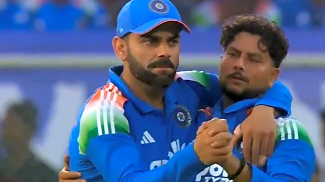 Virat Kohli’s ‘Slow Dance’ With Kuldeep Yadav Goes Viral As India Rout South Africa